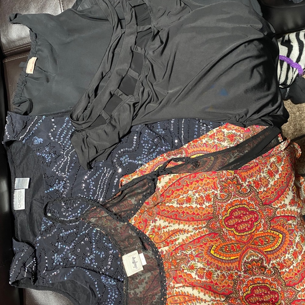 4 Summer tops size small